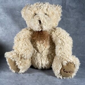 Luca 2003 Shaggy Teddy Bear‎ Vintage Stuffed Animal Collectable Plush Lovey